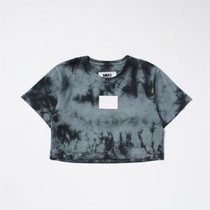 Maison Margiela Charcoal Tie-Dye Top